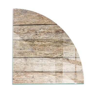 Funkenschutzplatte Glas Naturholzbretter