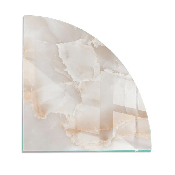 Funkenschutzplatte Glas Natursteinmuster