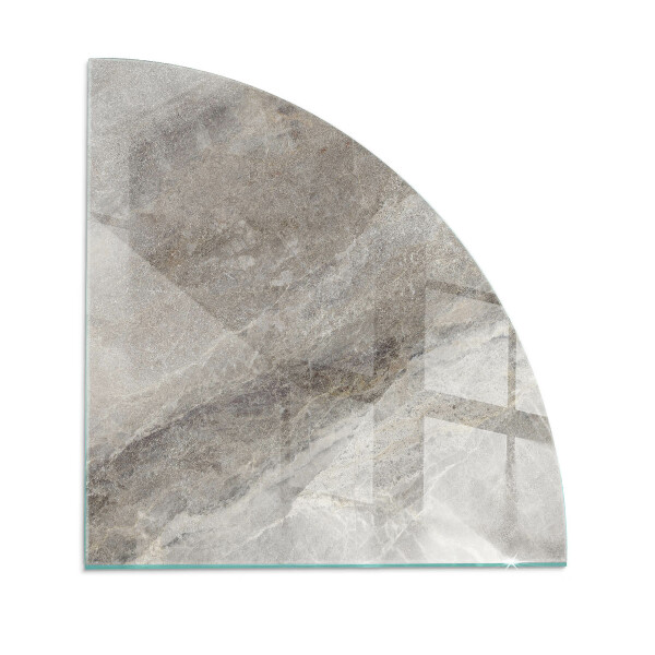 Funkenschutzplatte Glas Natursteinmuster