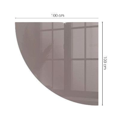 Funkenschutzplatte Glas Farbe Beige