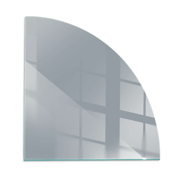 Funkenschutzplatte Glas Farbe: Grau