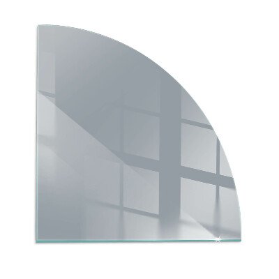Funkenschutzplatte Glas Farbe: Grau