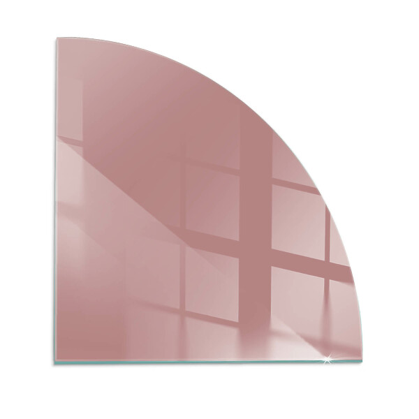 Funkenschutzplatte Glas Farbe Rosa