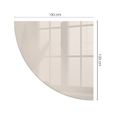 Funkenschutzplatte Glas Farbe Blassrosa