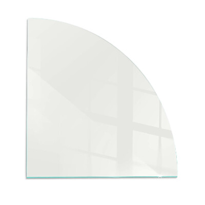 Funkenschutzplatte Glas Farbe Elfenbein