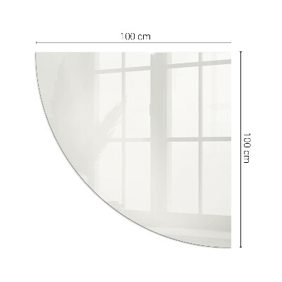 Funkenschutzplatte Glas Farbe Elfenbein