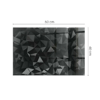 Glasplatte unter Kaminöfen Geometrie in drei Dimensionen