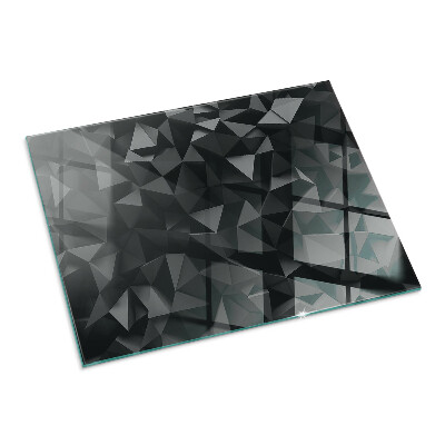 Glasplatte unter Kaminöfen Geometrie in drei Dimensionen