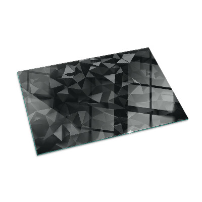 Glasplatte unter Kaminöfen Geometrie in drei Dimensionen