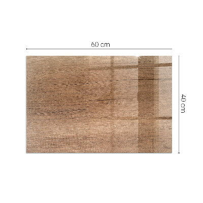 Vorlegeplatte für Kaminöfen Holzinspiriertes Muster