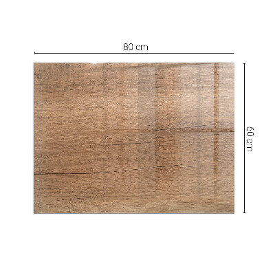 Vorlegeplatte für Kaminöfen Holzinspiriertes Muster