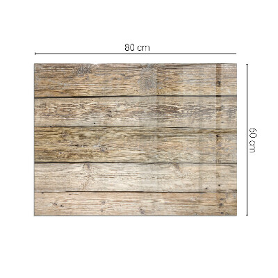 Glasplatte unter Kaminöfen Holzmosaik im Layout