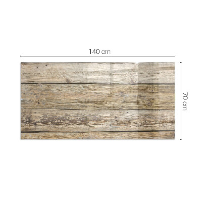 Glasplatte unter Kaminöfen Holzmosaik im Layout