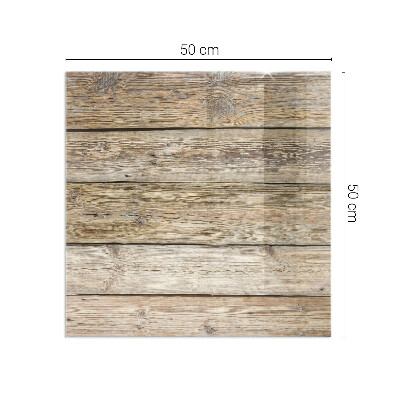 Glasplatte unter Kaminöfen Holzmosaik im Layout