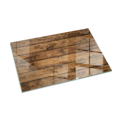 Glasplatte unter Kaminöfen Natürliche Holzmaserung