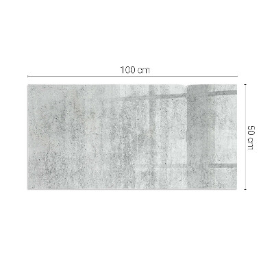 Glasplatte unter Kaminöfen Rohbetonkonstruktion