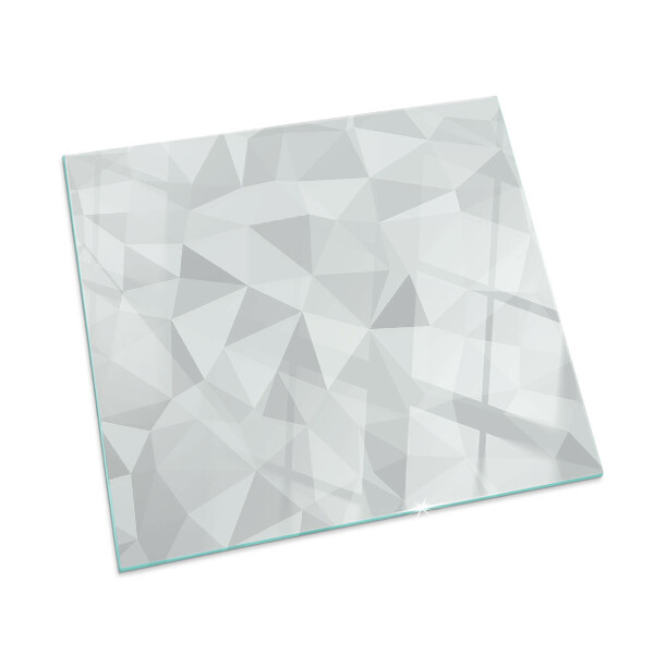 Glasplatte unter Kaminöfen Geometrische Abstraktion in Formen