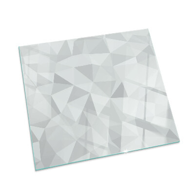 Glasplatte unter Kaminöfen Geometrische Abstraktion in Formen