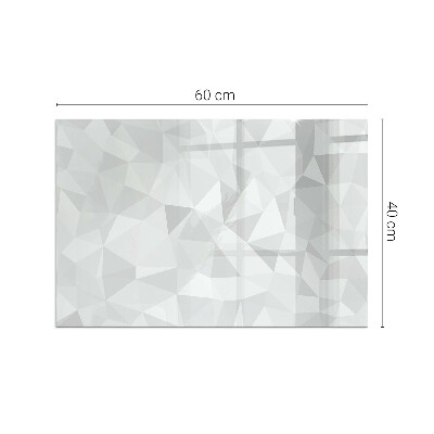 Glasplatte unter Kaminöfen Geometrische Abstraktion in Formen