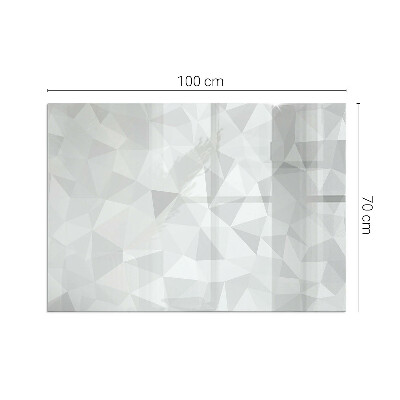 Glasplatte unter Kaminöfen Geometrische Abstraktion in Formen