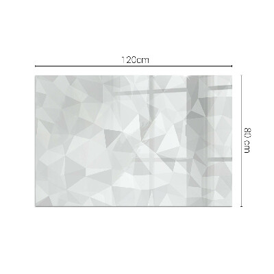 Glasplatte unter Kaminöfen Geometrische Abstraktion in Formen