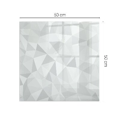Glasplatte unter Kaminöfen Geometrische Abstraktion in Formen