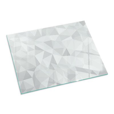 Glasplatte unter Kaminöfen Geometrische Abstraktion in Formen