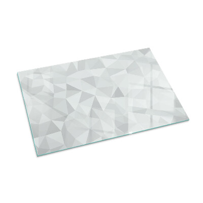 Glasplatte unter Kaminöfen Geometrische Abstraktion in Formen