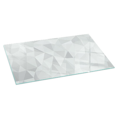 Glasplatte unter Kaminöfen Geometrische Abstraktion in Formen
