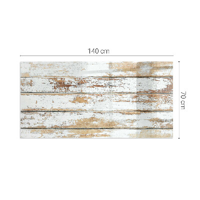 Vorlegeplatte für Kaminöfen Rostiges Holzbrett