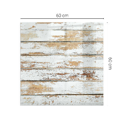 Vorlegeplatte für Kaminöfen Rostiges Holzbrett