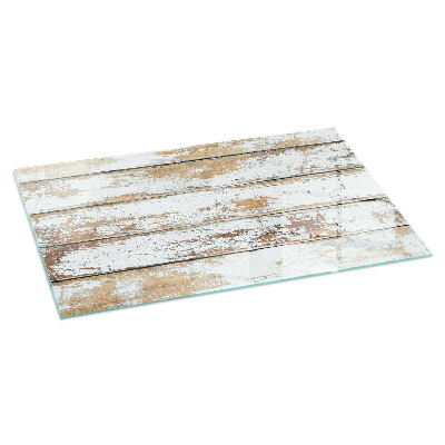 Vorlegeplatte für Kaminöfen Rostiges Holzbrett