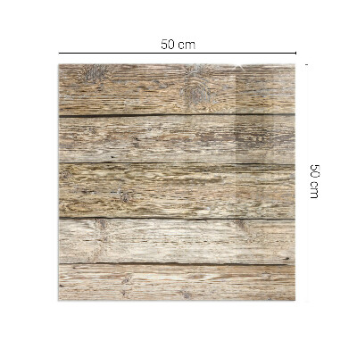 Vorlegeplatte für Kaminöfen Holzmaserung im Naturstil