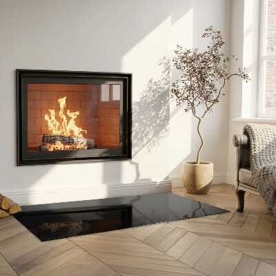 Vorlegeplatte für Kaminöfen Farbe Dunkles Graphit