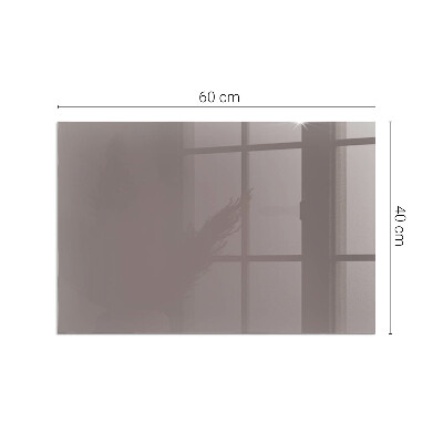 Vorlegeplatte für Kaminöfen Farbe Beige
