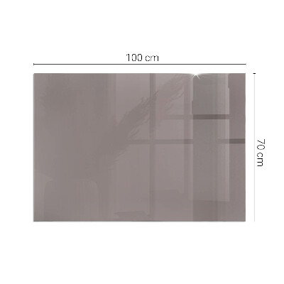 Vorlegeplatte für Kaminöfen Farbe Beige