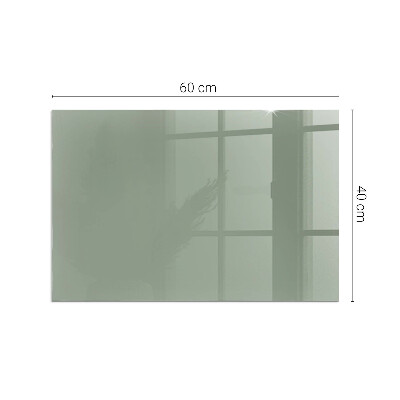 Vorlegeplatte für Kaminöfen Farbe graugrün
