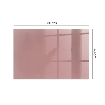 Vorlegeplatte für Kaminöfen Farbe Rosa