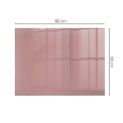 Vorlegeplatte für Kaminöfen Farbe Rosa