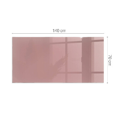Vorlegeplatte für Kaminöfen Farbe Rosa