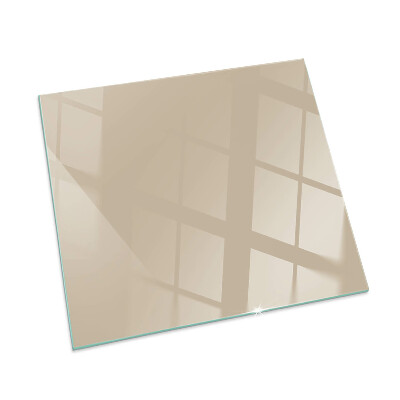 Vorlegeplatte für Kaminöfen Farbe Beige