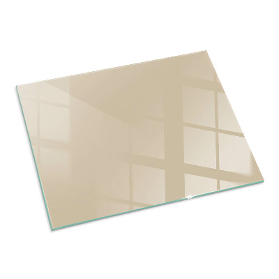 Vorlegeplatte für Kaminöfen Farbe Beige