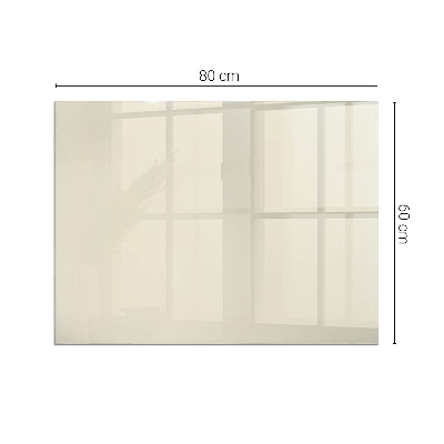 Vorlegeplatte für Kaminöfen Farbe Beige
