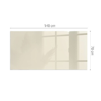 Vorlegeplatte für Kaminöfen Farbe Beige