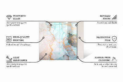 Sechseckige Vorlegeplatte für Kaminöfen Dreidimensionales geometrisches Muster