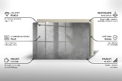 Glasplatte für Grabkerzen Betonbeschaffenheitshintergrund