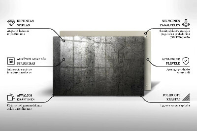 Untersetzer für Grabkerze Metallstruktur