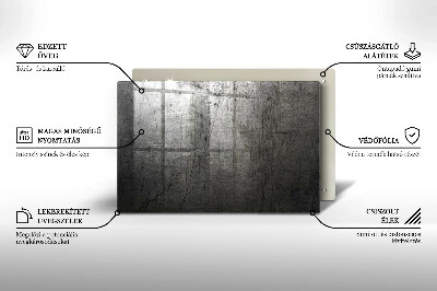 Untersetzer für Grabkerze Metallstruktur