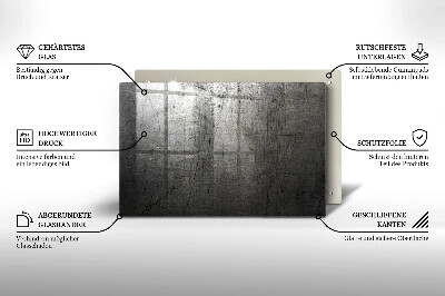Untersetzer für Grabkerze Metallstruktur