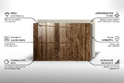 Untersetzer für Grabkerze Holzstruktur
